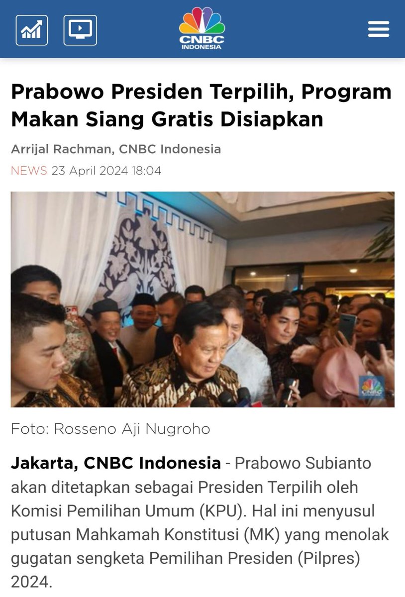 risvalbudi's tweet photo. Terlihat banget, PRABOWO-GIBRAN UntukBANGSA visinya tetap teruskan membangun dukungan yg baik hingga rakyat bisa memanfaatkannya.

SambutMASA DepanCERAH https://t.co/v6SaP94aVJ