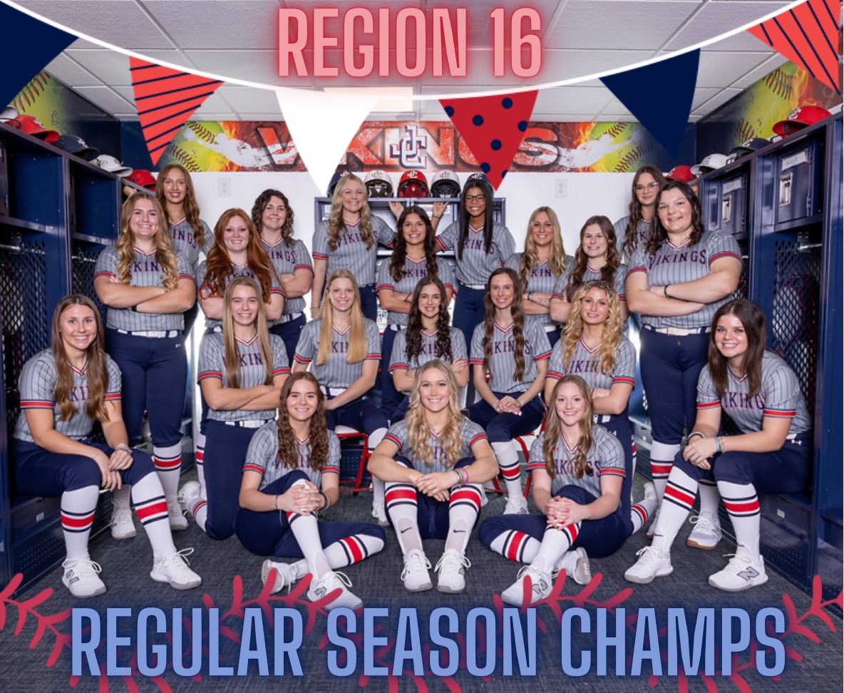 It’s been a fight, and this team finished the regular season as the Region 16 Regular Season Champs! This gives us the #1 seed in the Region 16 tournament. We host the #8 seed in sub regionals this Saturday! This is where we want to be, but we aren’t finished yet!! #RollVikes