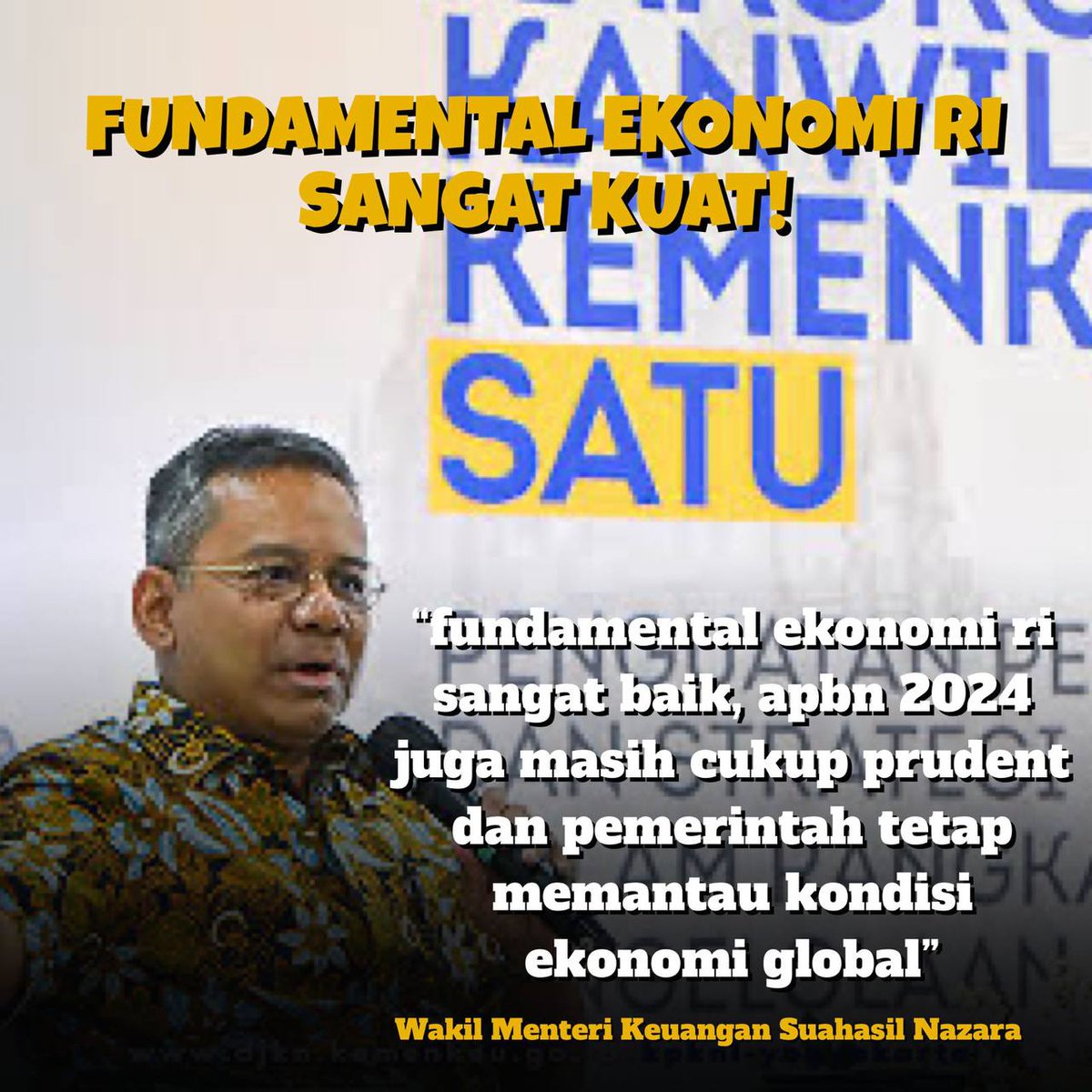 UMKM Bangkit Indonesia Maju

Bea Cukai
ekonomi