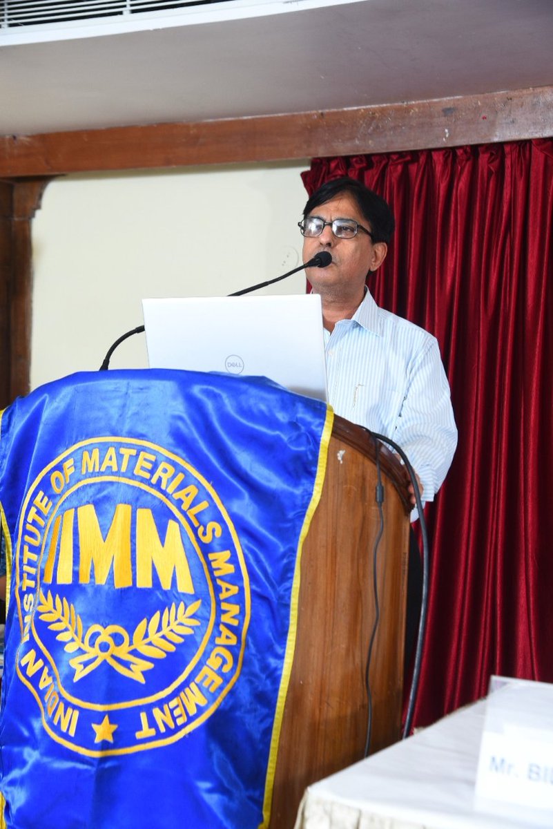 Materials Management Day was celebrated by Bangalore branch of Ind Instt of Mtls Mgmnt with a live talk on 'AI-New Era in Supply Chain Management'.Gov.officials,Professionals  addressed with insights into this  exciting new arena

@IIMMMumbai
#SCM
@IIMMDelhi
@IndianMaterials