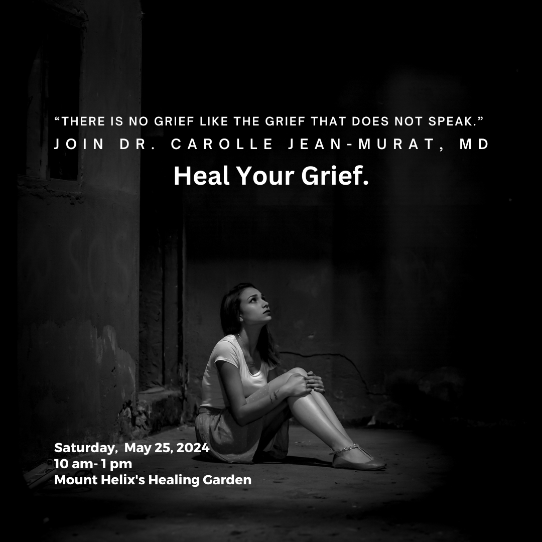 DrCarolle's tweet photo. Experience deep healing at 'Heal the Grief', our next transformative event led by Dr. Carolle. Embrace healing and find peace in the journey. 

Reserve your spot now! https://t.co/qD1DsYomjM