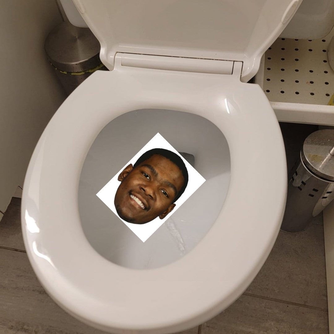 Kevin Durant’s legacy is slowly circling down the 🚽 #WolvesBack