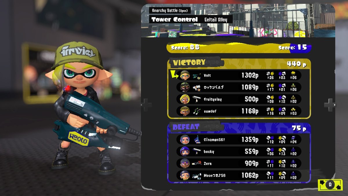 HIGHTIDEERAS's tweet photo. MY BAD GANG !!!!!!! #Splatoon3 #NintendoSwitch https://t.co/kxjsvKarO3