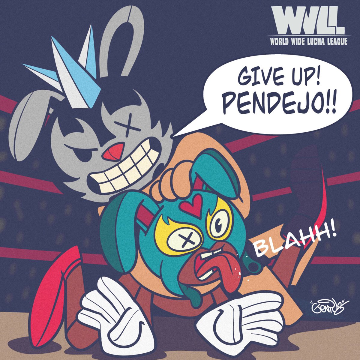 WWLuchaLeague's tweet image. GN fam!! #WWLL (sneak peak) 👀 -
who wants to wrassle ?! 💥⚡️