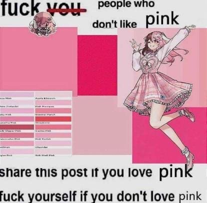 pink is the best!!!