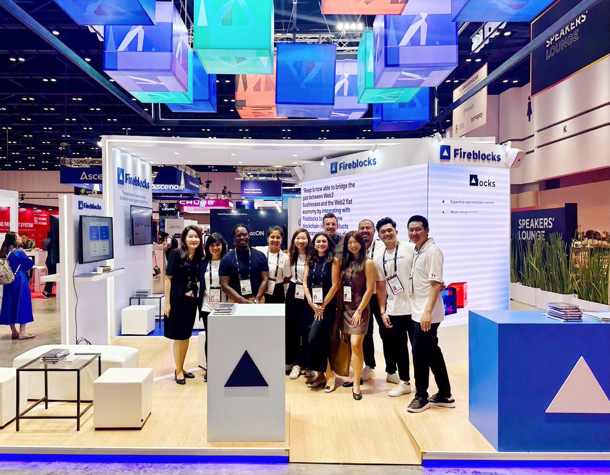 We’re here at Day 2 of @money2020 Asia and we’re excited to meet you! Come by our booth to learn more about how Fireblocks can help you streamline and secure your digital asset operations. #money2020asia