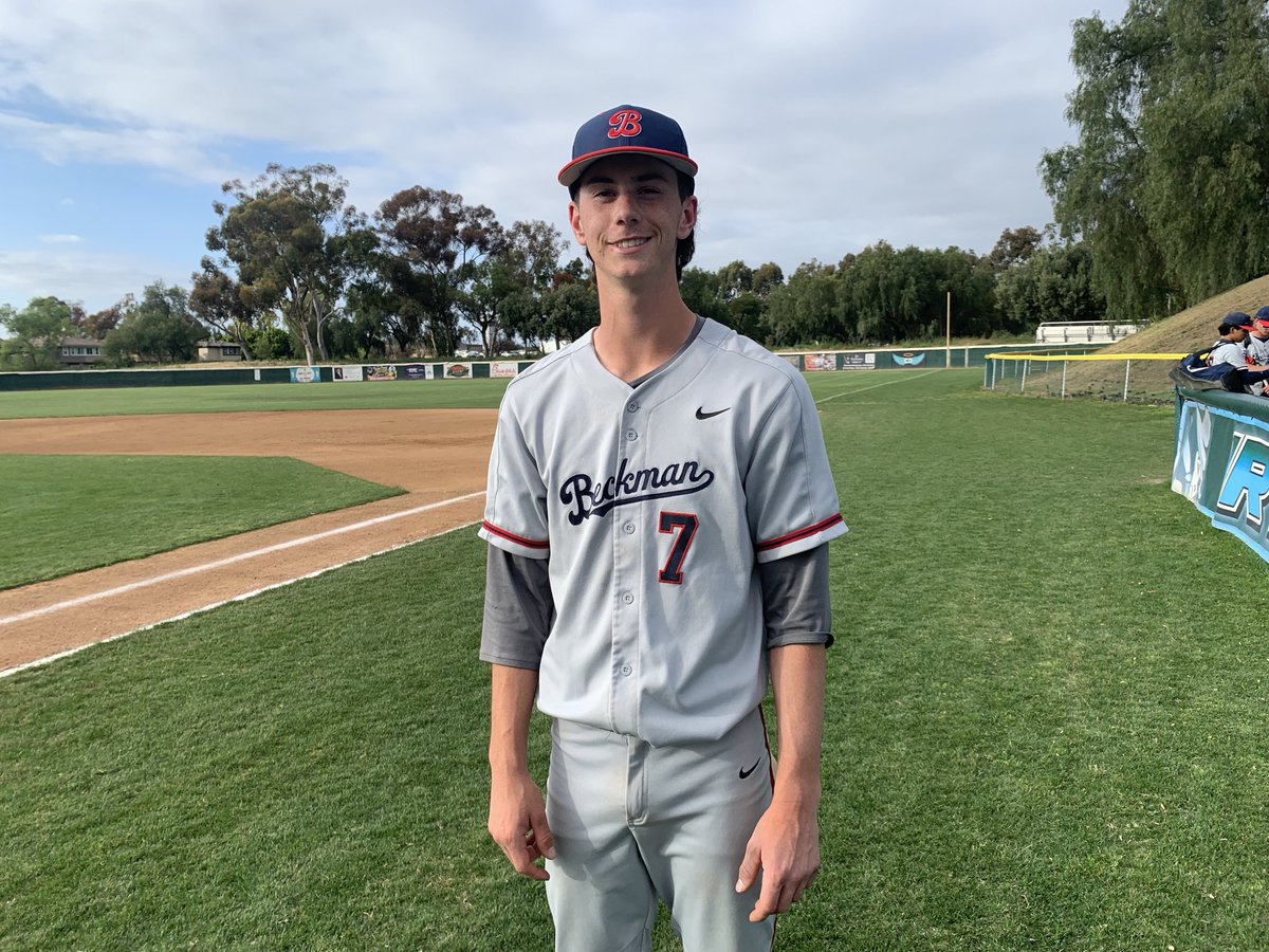 Beckman’s Zach Ireland threw a no-hitter Tuesday and struck out 16 in the Patriots 5-0 PCL victory over Irvine. Full coverage on OCSPORTSZONE.com ⁦@OCSportsZone⁩ ⁦@BPatsBaseball⁩ ⁦@beckman_hs⁩ ⁦@FernandoMDonado⁩ ⁦@FernandoMDonado⁩