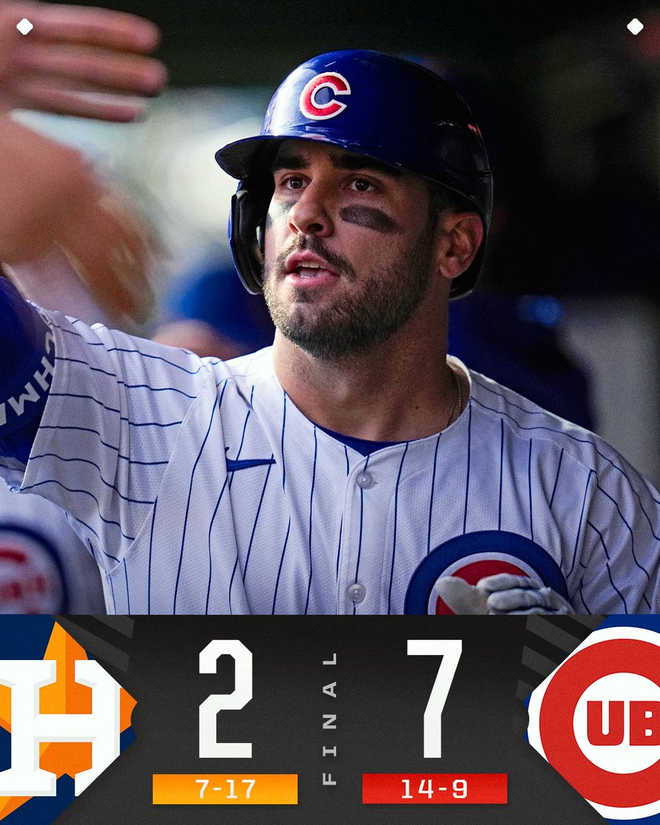 Mike Tauchman homers twice in the @Cubs win!