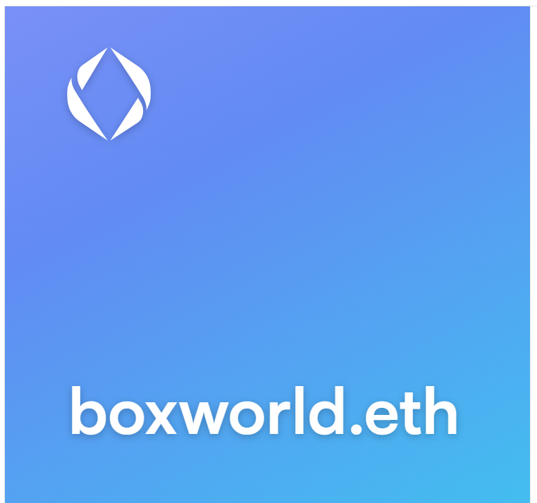 aetheravalanche's tweet photo. Boxworld.eth ~3.5ETH
listing on @ensvision
Accepting all bids/offers #ENS #BOX #boxworld #ensdomains #web3domains https://t.co/WsOq92ZNae