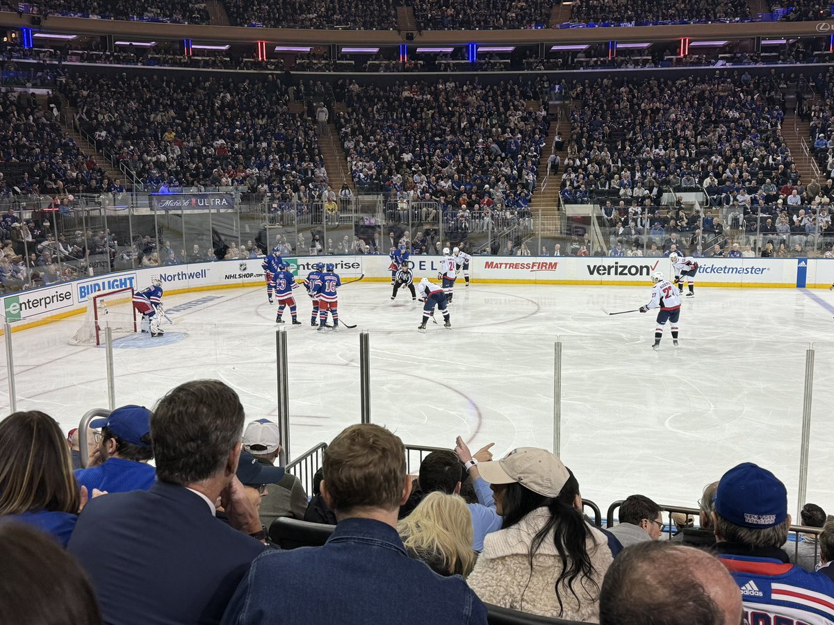 Bucket list ✅ Playoff game at MSG