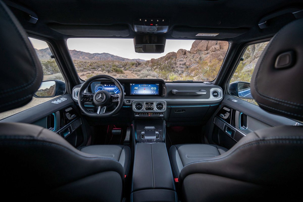 Meet the new electric Mercedes G-Class ⚡ This 579bhp, 859lb ft flagship SUV brings an icon into the electric age buff.ly/4aTp18w