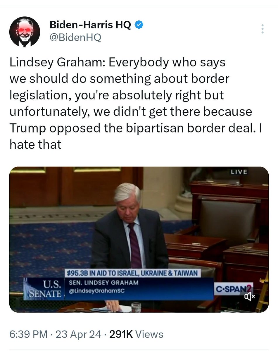 Ask Lindsey Graham and Mitch McConnell. Eh fuck it. I'll make it much easier for you since you're lazy and confused I guess. Or just dishonest. I like to keep conservatives educated.
