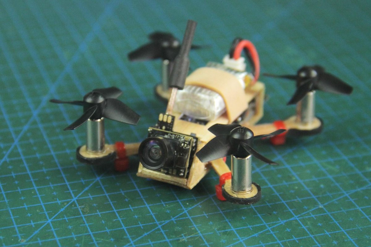🚁 Build your own Tiny Arduino Drone with an FPV Camera. Perfect project for tech lovers! Full guide 👉 gao.ee/vgeuu #Arduino #DIYDrone