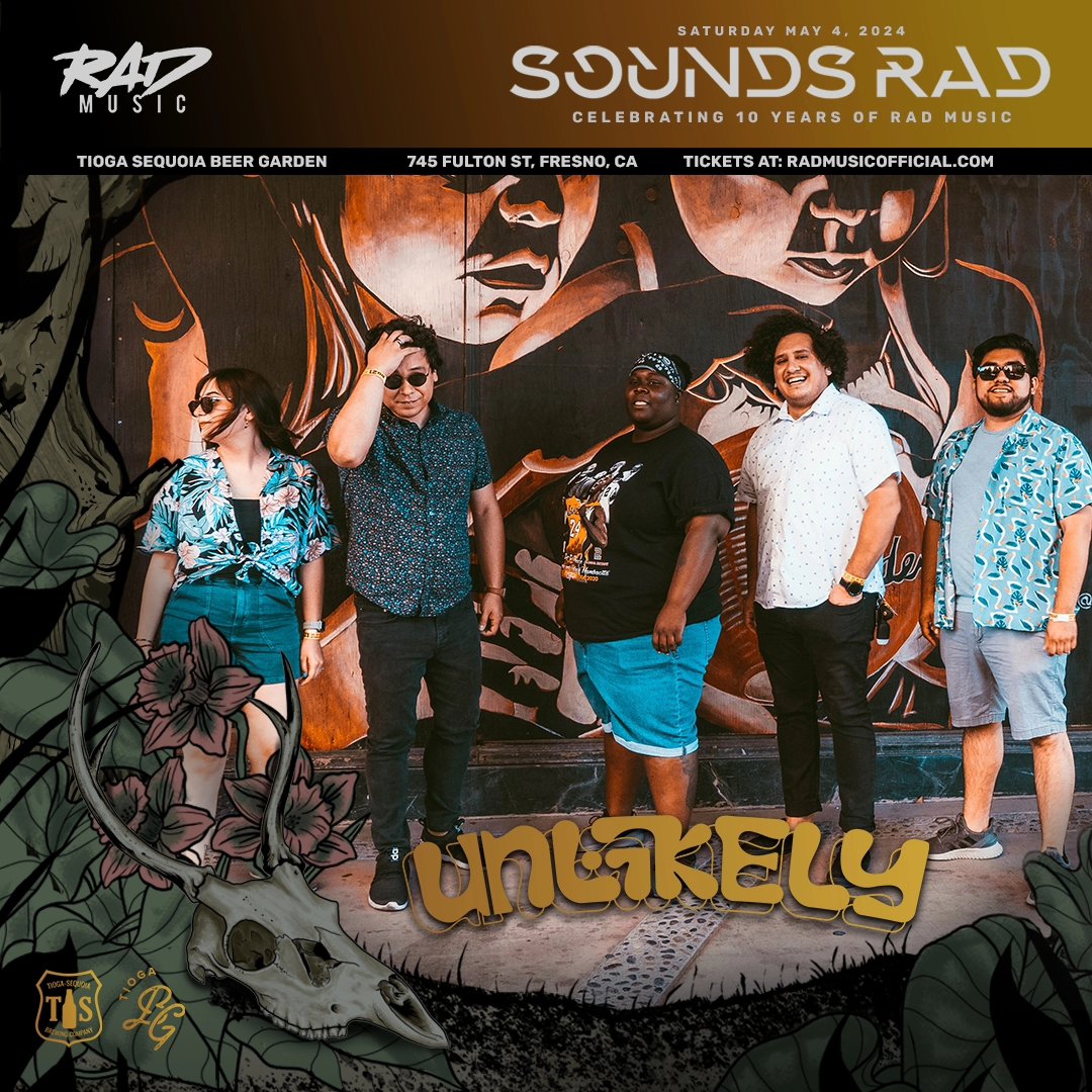 radmusicOF's tweet photo. Sounds Rad showcases some amazing talent from the Central Valley!! Experience this diverse cast of artists May 4th at @TiogaSequoia! Get your tickets now: https://t.co/fSrBs80RYk
@tower_rats @hbvofficial @Unlikely_Band #rad #radmusic #soundsrad https://t.co/CwYZKGtILq