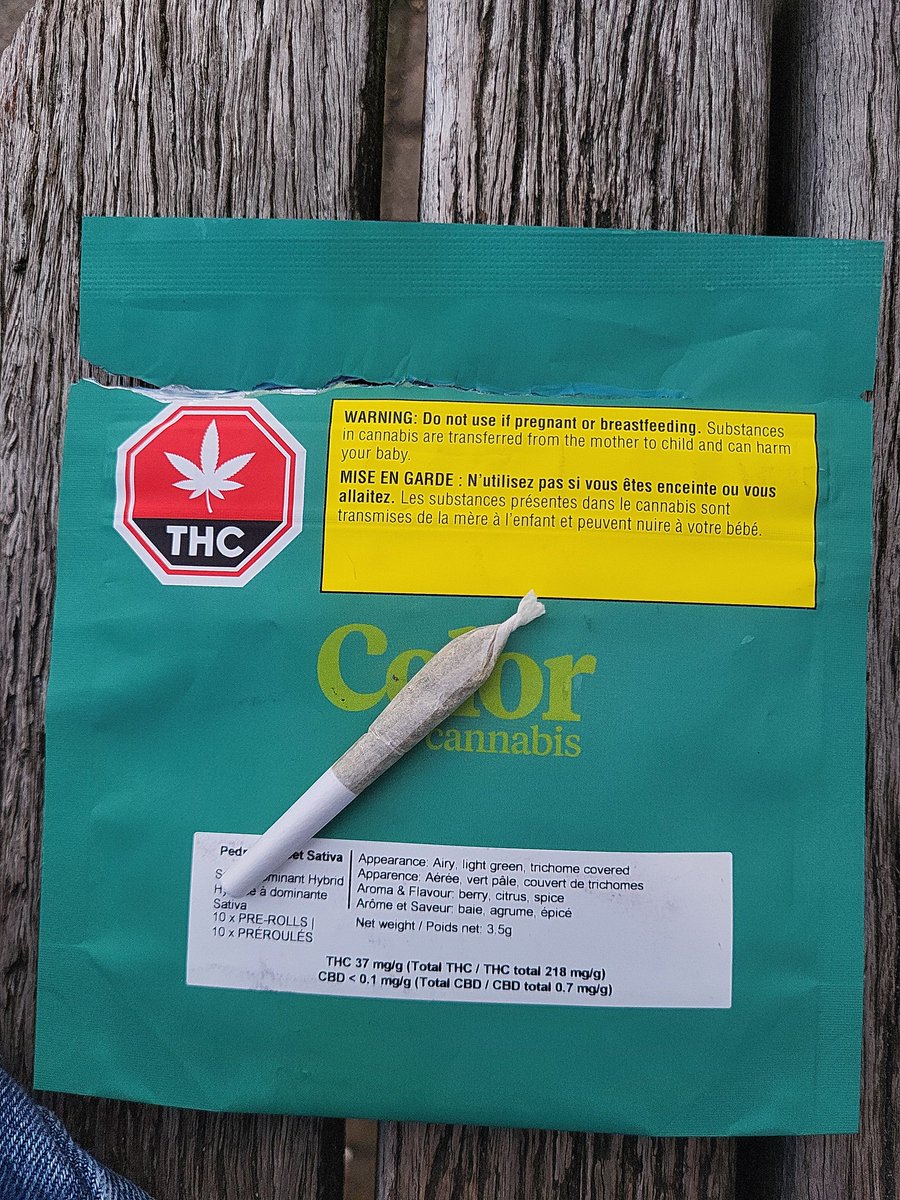 I haven't bought much commercial weed lately because some very kind heads sent me a ton of pot when l last went in for cancer stuff, but these little pre-roll .35 gramme 'dogwalker' joints are great.