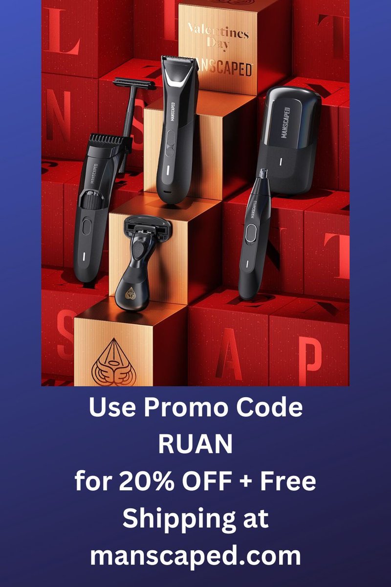 RaunchyIs's tweet photo. Get more skin smacks in the bedroom➡️shave your balls, shave your pubes…get Manscaped to do the job #ad #manscapedpod GET 20%OFF +FREE SHIPPING with code RUAN @manscaped https://t.co/LI3A766C43 Great gift for yourself or for him for Father’s Day get sexy smooth today! https://t.co/LvnS8t45R3