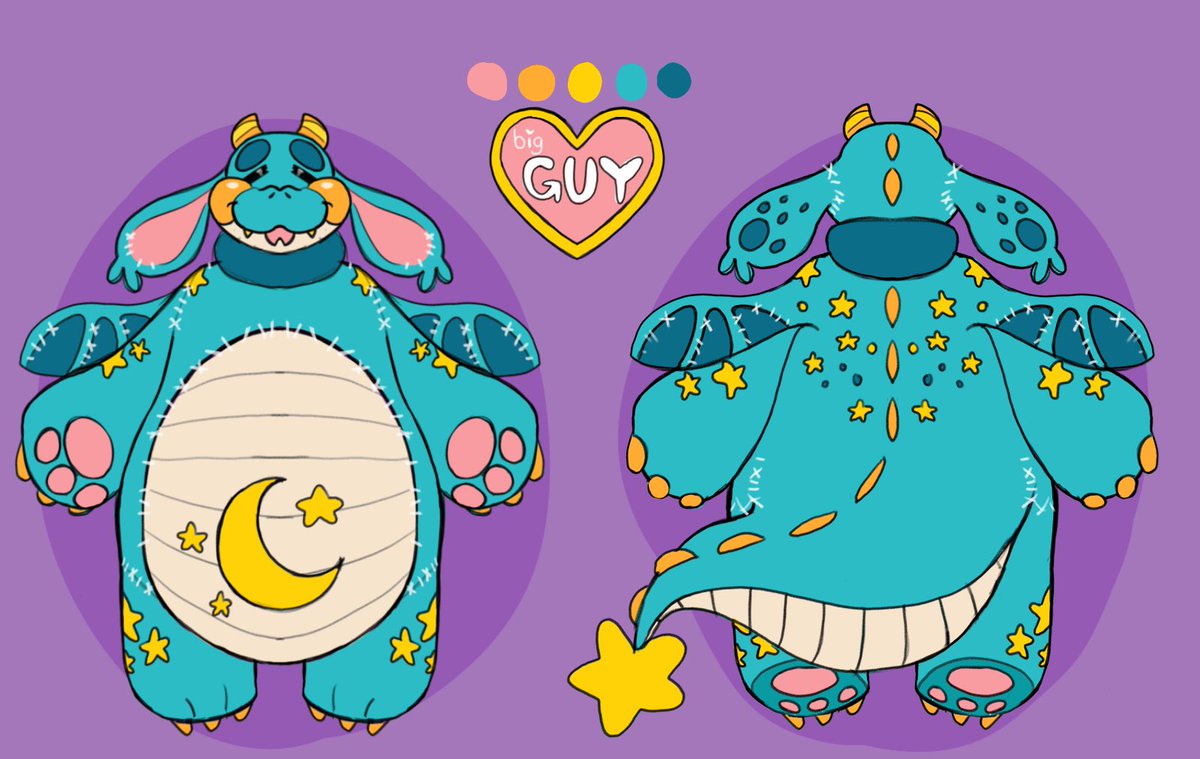 halfsiez's tweet photo. big guy ref finished <<33 

#furry #fursona #plushsuit #fursuit #furryart #furryartist https://t.co/Q4CsV1ro4a