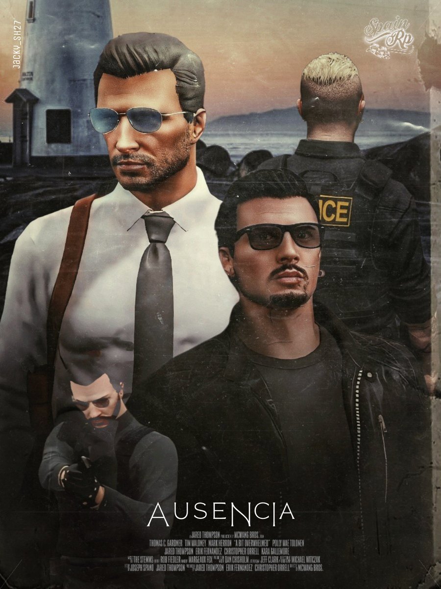 ARCO II: Gustabo García, Sub Comisario de la LSPD e hijo de Jack Conway, desaparece bajo circunstancias extrañas ¿Quienes están detrás de su ausencia? 🔵🔴
🎨 Edit especial #SpainRP N°02 |2024| <a href="/DonReborn2/">Reborn</a> <a href="/Dess_t3/">Desst3</a> <a href="/auronplay/">Auron</a> <a href="/xTheFocuSx/">xTheFocuSx</a>