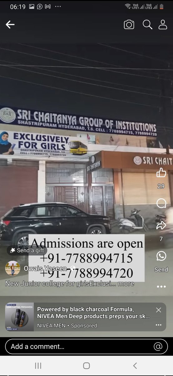 RahzaShandar's tweet photo. @CommissionrGHMC @GHMCOnline its not the violation and risky for the life of students they have taken electricity pole in their Hording and its live current wires @shastipuram sri chaitanya. https://t.co/pxIa0XFEOE