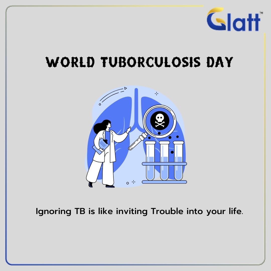 Today, let's raise awareness and take action to #EndTB on World TB Day. 

Together, we can eliminate this preventable disease and ensure a healthier future for all. 

Join the fight and save lives on #WorldTBDay. 

#HealthForAll #StopTB #TBawareness #glatt #glattlife #glattpharma