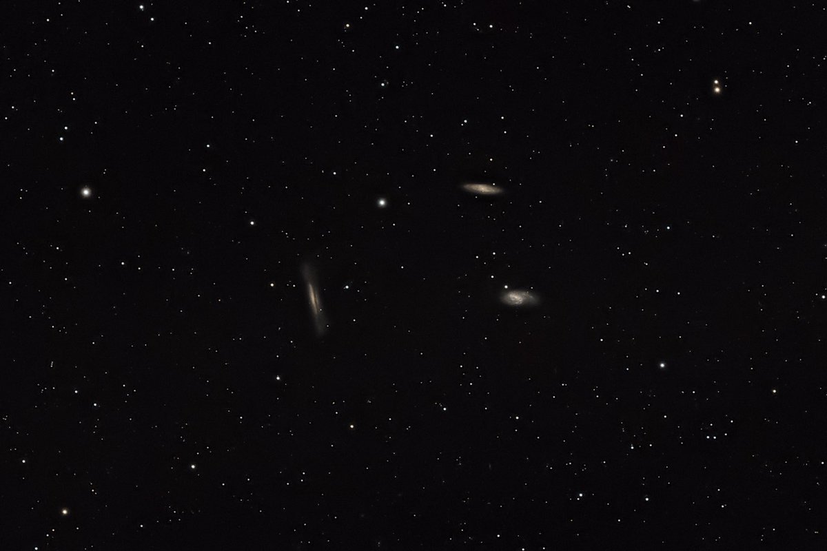 queerastrospace's tweet photo. Re-processed a couple of my recent observations: Leo Triplet & M104 Sombrero Galaxy 🔭
I’m happier with these 🤩 But also I hope to gather more photons on these later this week✌🏻
#astrophotography #astronomy #redcat51 #zwoasi #asiairmini #zwoam5 #canonphotography #bluetti https://t.co/aVnCrCbTGP