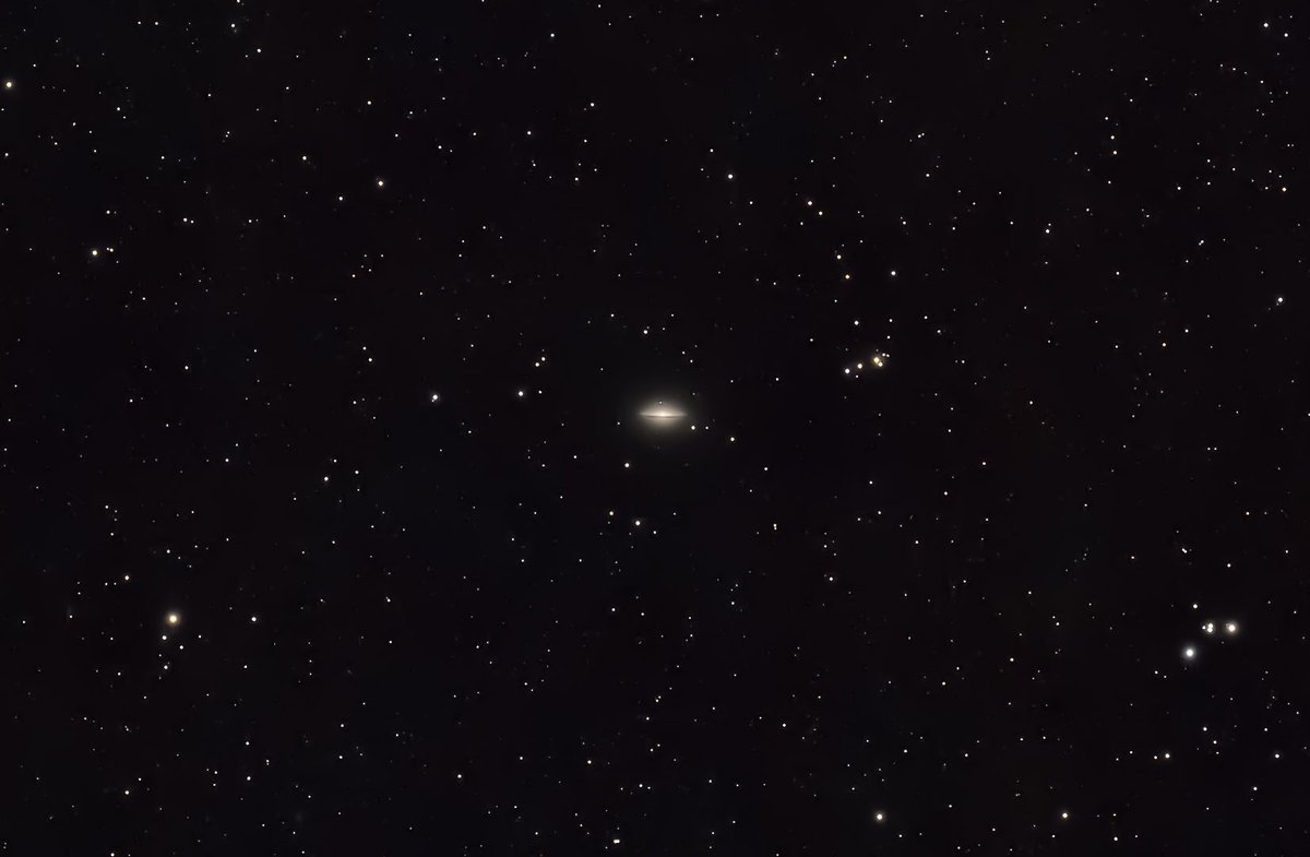 queerastrospace's tweet photo. Re-processed a couple of my recent observations: Leo Triplet & M104 Sombrero Galaxy 🔭
I’m happier with these 🤩 But also I hope to gather more photons on these later this week✌🏻
#astrophotography #astronomy #redcat51 #zwoasi #asiairmini #zwoam5 #canonphotography #bluetti https://t.co/aVnCrCbTGP