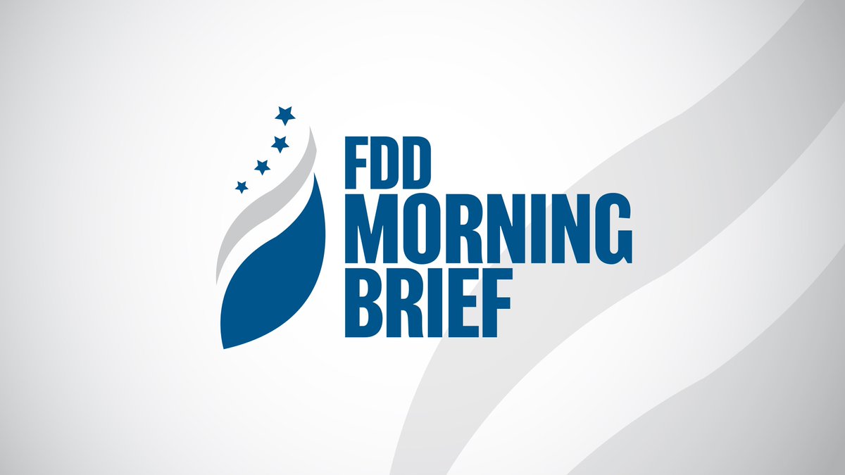 Tune in tomorrow morning at 8:30am ET to hear @israelcc’s CEO @JacobBaime join @FDD’s Senior VP @JSchanzer on the FDD Morning Brief. youtube.com/watch?v=UgKmsm…