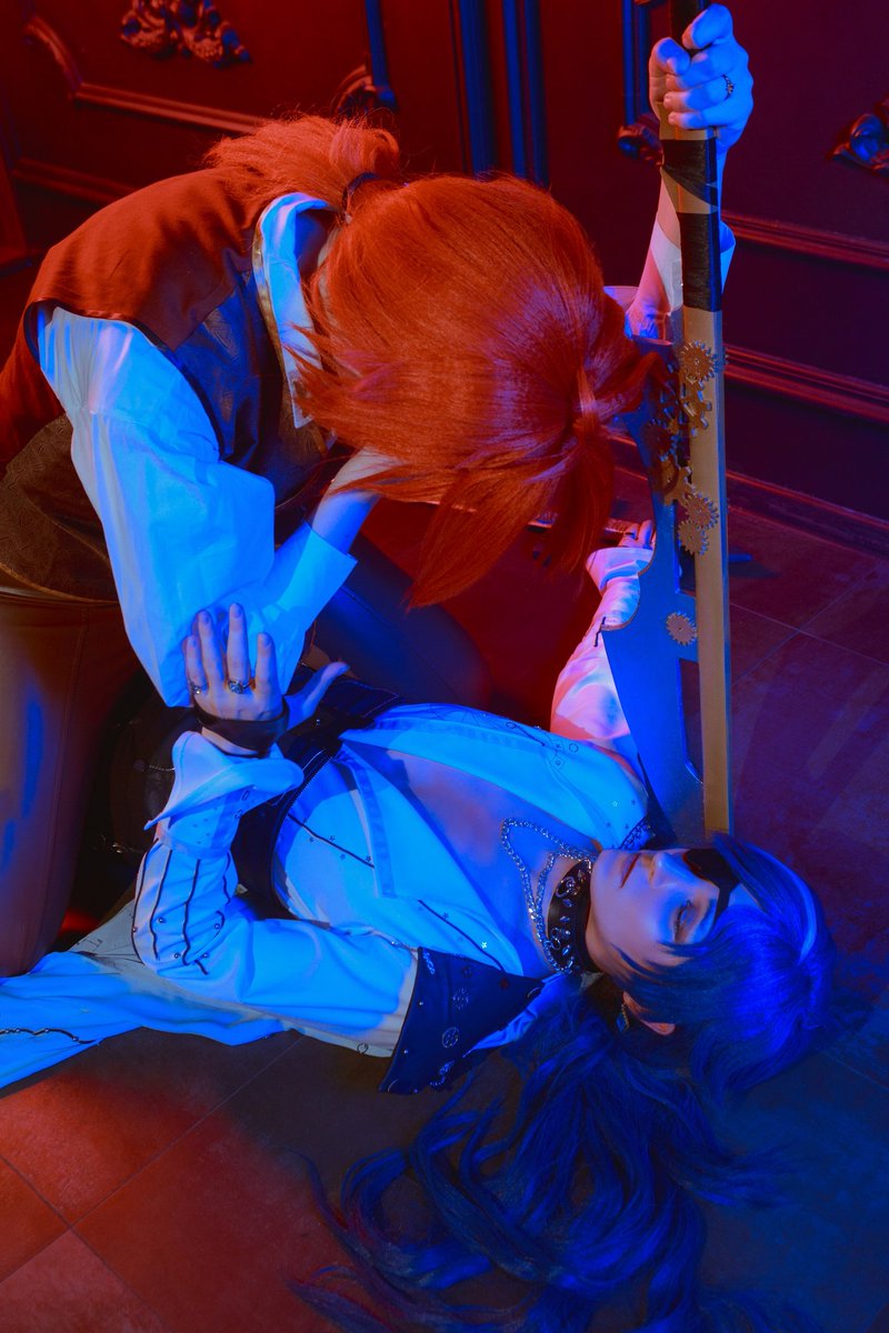 Увидел недавно арт и понял, что у нас фото почти такие~

#Genshinlmpact 
#kaeluc 

Photo - <a href="/katrisha_ph/">Космические мурлы</a> 
Diluc - <a href="/Inir_K/">Медуза Абьюза</a> 
Kaeya - me