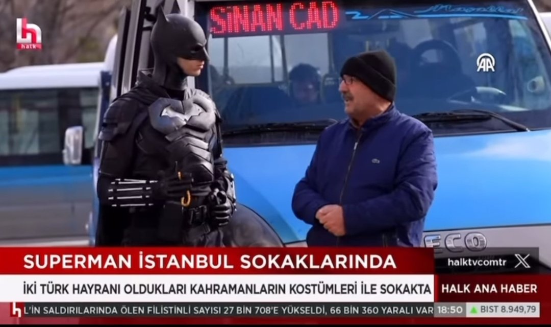 Ankaralı Batman'in asla sırıtmaması gümletti