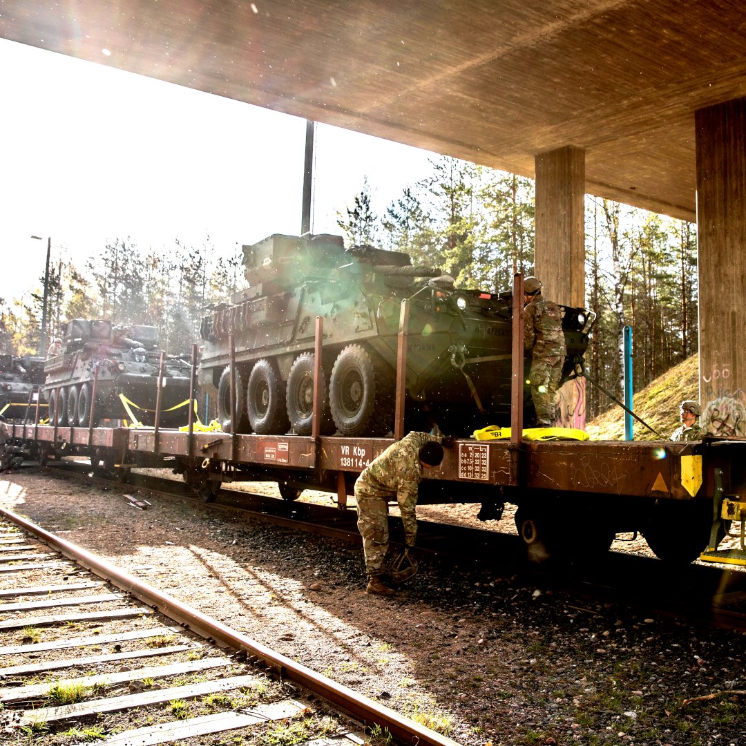 Yhdysvaltain maavoimat @USArmyEURAF osallistuu toukokuussa @Maavoimat #NorthernForest24-harjoitukseen. Tapahtumaan liittyen harjoitellaan myös logistista yhteistoimintaa 🇫🇮,🇸🇪 ja🇳🇴alueella. Lue lisää: logistiikkalaitos.fi/-/1948673/logi… #SteadfastDefender24 #ImmediateResponse #pvlogl