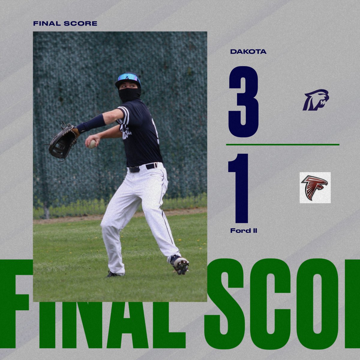 Dakota Baseball (@dakotabaseball) on Twitter photo Cougars win 3-1
<a href="/EKavalick/">Evan Kavalick</a> 1-3 1 RBI
<a href="/Jtocco35/">Joey Tocco</a> 1-3 1 RBI
Winning pitcher
<a href="/Przybycki1/">Brendan Przybycki</a> 6.0 inning 8Ks 2BB
Save
<a href="/jasonbara_/">Jason Bara ✝️</a> 1.0 innings 2ks 🔥 Cougars win 3-1
<a href="/EKavalick/">Evan Kavalick</a> 1-3 1 RBI
<a href="/Jtocco35/">Joey Tocco</a> 1-3 1 RBI
Winning pitcher
<a href="/Przybycki1/">Brendan Przybycki</a> 6.0 inning 8Ks 2BB
Save
<a href="/jasonbara_/">Jason Bara ✝️</a> 1.0 innings 2ks 🔥
