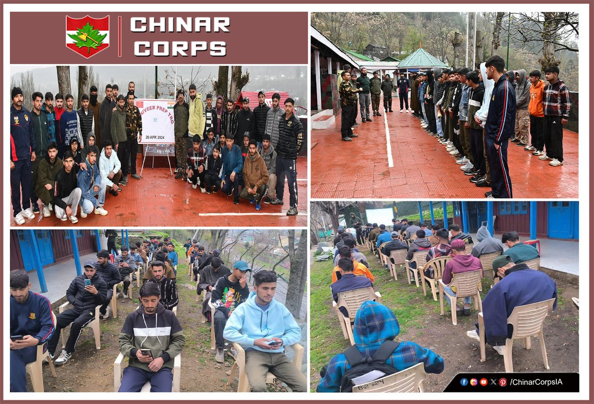 #IndianArmy organised an online Mock Test for 45 registered Agnipath aspirants from different villages of Chowkibal #Kupwara. 
The aim of the event was to guide &amp; assist #aspirants in their preparation to join the IndianArmy.#bbtvi #earthquake #paobc #bcafc #bbrightvc #LazioJuve