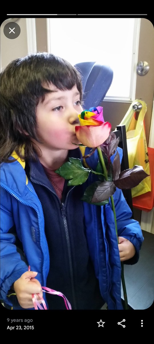 9 years ago today my beautiful Harry came home with his favourite rose that he found at the store with his daddy. Right before he gave it to me, he kissed it for luck. I was so darn lucky to have such great kids. #ProudNanayHere #NotOneMore    #ConsequencesMatter