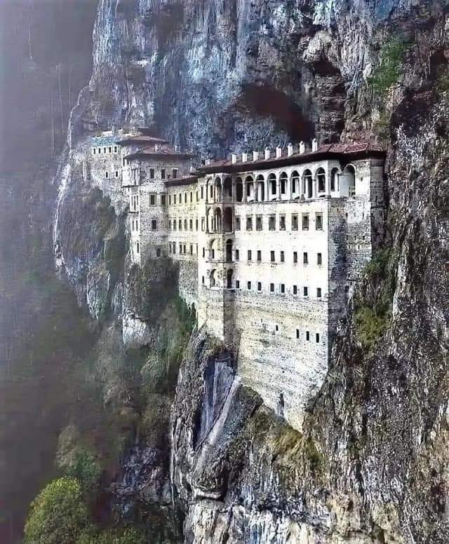 Gd mrng X World, Happy Wednesday to all of my frnds Sumela Monastery. Trabzon, Turkey 🇹🇷