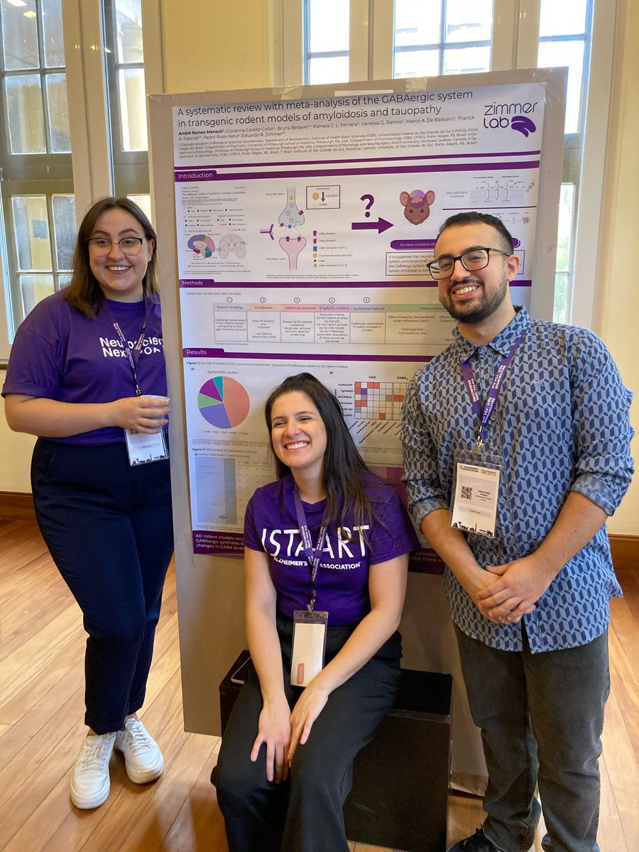 First time presenting an in-person poster!
Thanks <a href="/giovannacollar/">Giovanna Carello-Collar</a> <a href="/RamosVanessaG/">Vanessa G. Ramos</a> and <a href="/erzimmer/">Eduardo Zimmer 🦋</a> for all support!
#AAICNeuro #AAICNeuroPOA
<a href="/zimmerneurolab/">Zimmer Lab</a>