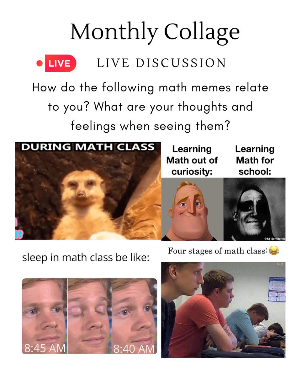 Good morning! ☀️ It's the time of the month for our discussion on this month's top memes. We will be having our live chat beginning at 5 pm Central Time / 6 pm Eastern Time. The collage features the memes that we will discuss. Feel free to join and share any of your thoughts.