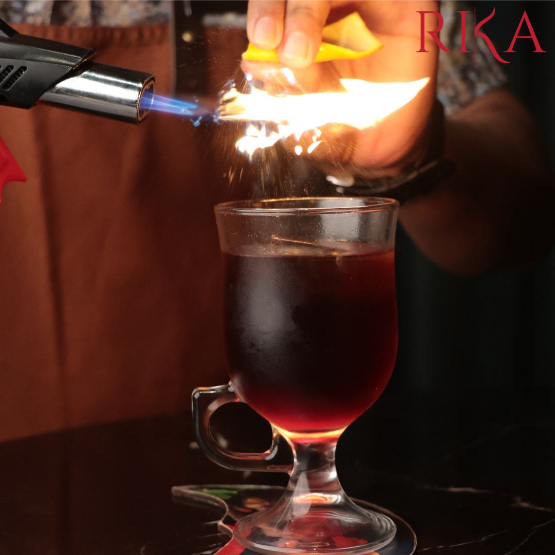 Enjoy an array of #NewAge elevated #Asian and #Tropical flavors.

#Letitburn 

#Rika #Cocktails

Call 040- 49491204, +91 77028 85531

#lifeinhyderabad #drinkswithfriends #partyinhyderabad #cocktailsinhyderabad #livemusicinhyderabad #celebrationhyderabad