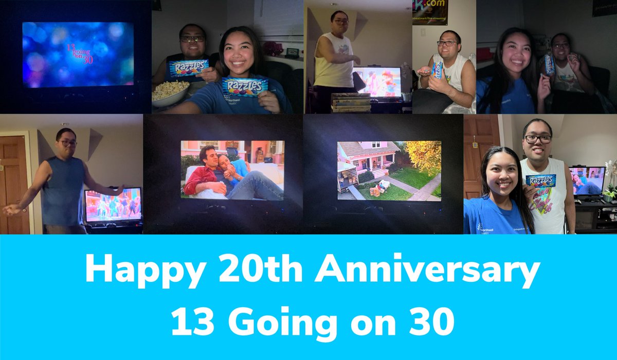 I been have fun by watching the 20th Anniversary of #13GoingOn30 with my Sister as well and I’m eating the #Razzles Candy so Happy 20th Anniversary 13 Going on 30! 👩🏻👨🏻✨💫🏙️🌇🌆🌃🚕🚖
#RazzlesCandy #13GoingOn3020 #ColumbiaPictures #SonyPictures @SonyPictures #RevolutionStudios