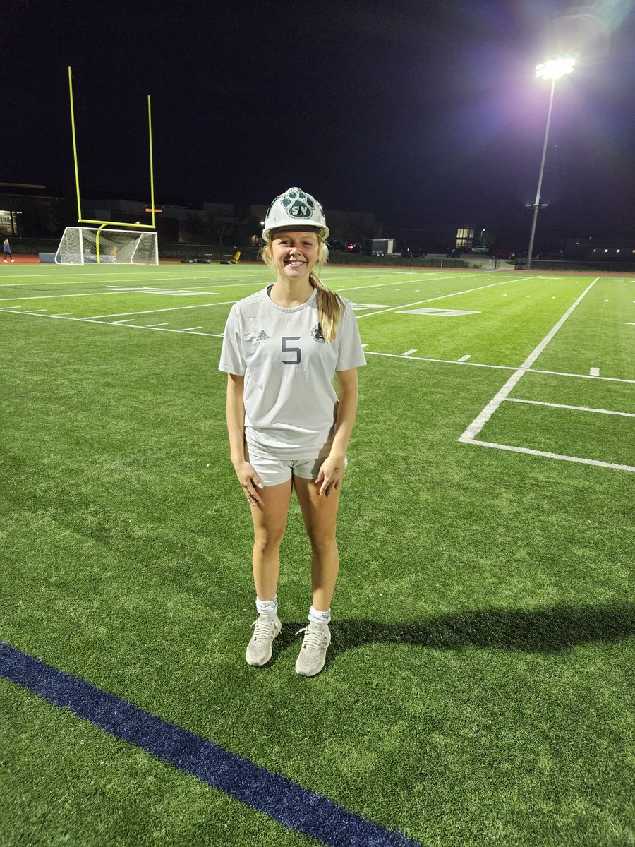 Super proud of our effort and determination tonight! Every win in the EKL is tough, especially against St. James! HARD HAT WINNER goes to Allie Owens. Allie came up huge time and time again! Great job! #ProtectThePack
