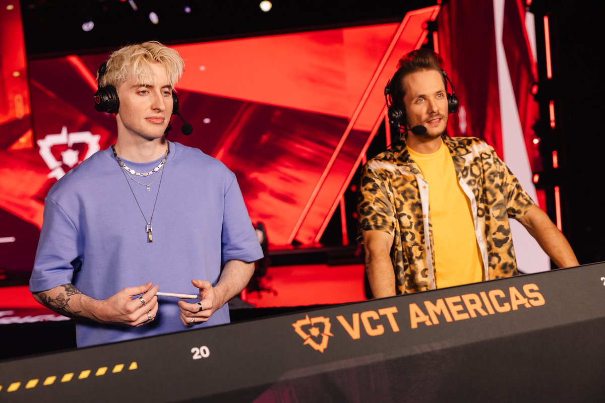 I’ve been waiting for this day for a couple of years now. Absolutely over the moon to cast my debut #VCTAmericas match alongside @wyattriver_ - excited to see what we can cook up as a duo going forward! See you tomorrow for more! 📸: @colinyoungwolff