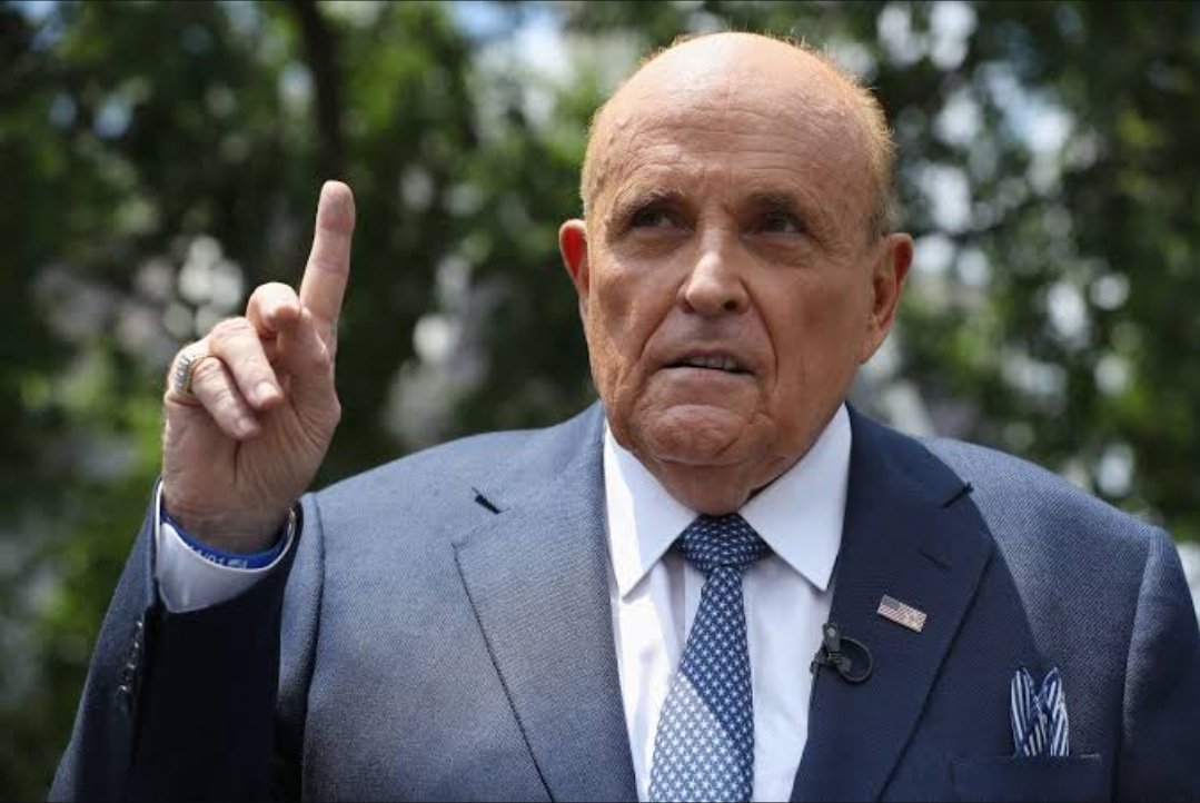 BREAKING: Rudy W. Giuliani Says, The 2020 U.S. Presidential Election was stolen.

Do you agree?
Yes or No