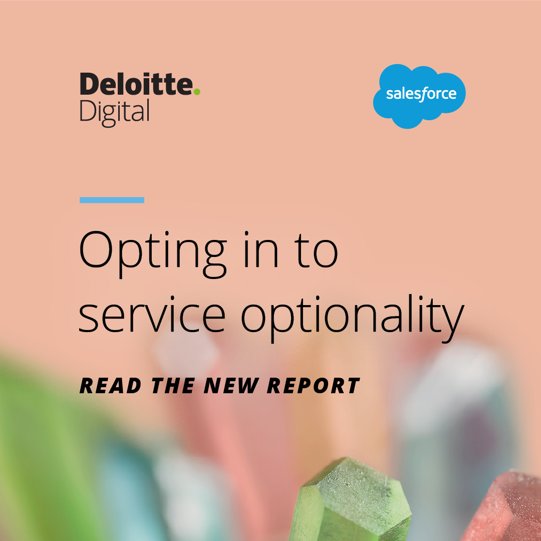 In our new report, the future of service is explored in tandem with GenAI, contact centers, & more. We additionally connect how we collaborate with @salesforce to supercharge the personalization & scaling potential (cont) deloi.tt/44iE60D