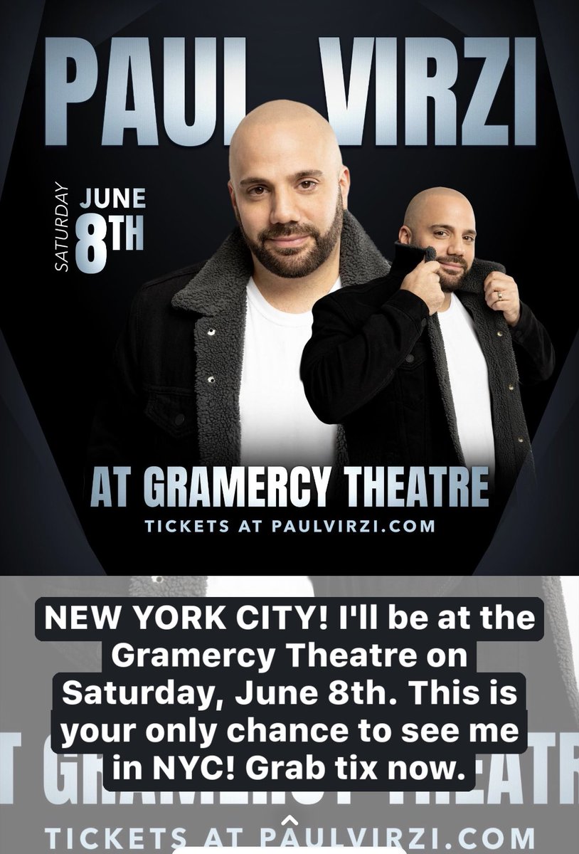 Get in there NY!!! Gonna be a dope one!!! paulvirzi.com