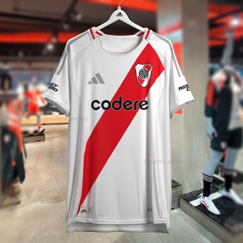 Probable nueva camiseta de #River.