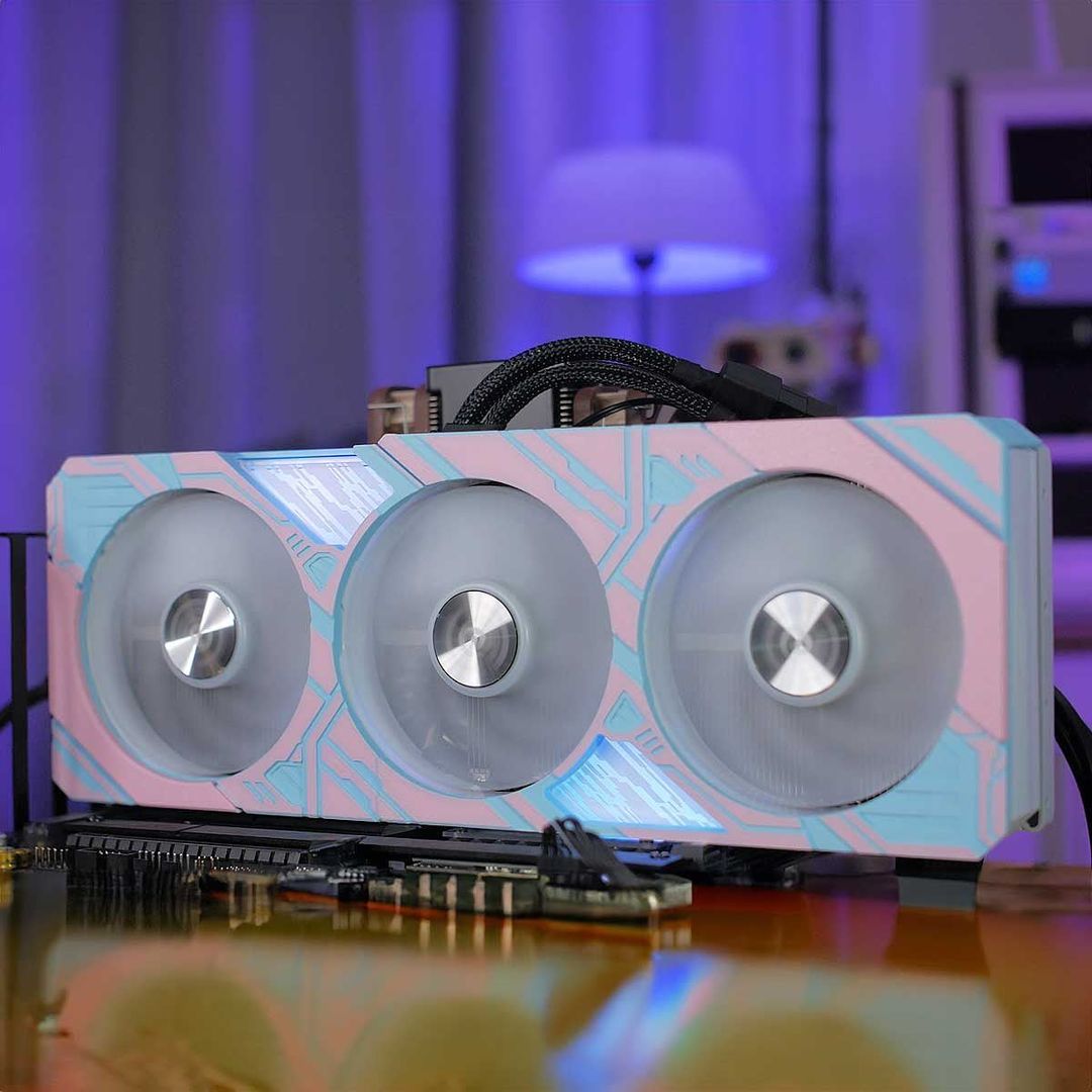 Palit_Japan's tweet photo. #Palit RTX 4070 Ti SUPER GamingPro Whiteは #PalitMakerのカスタマイズにより、ソフトな青とピンクの色合いで一新できます。
この見た目、いかがですか?
https://t.co/jRvWujVcZq
📷 Tasty PC
#Nvidia #PalitGeForce #RTX4070Ti #SUPER #GamingPro #WhiteOC #pcmod #GPU #pcgaming #graphiccard https://t.co/ifqN6QGLEN