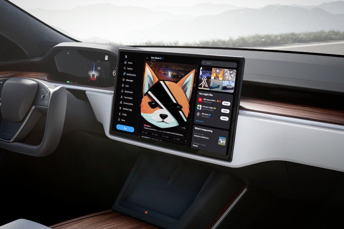 FrowgzNFT's tweet photo. Tesla is gonna integrate X in all its cars ! 

So that means Grok will be in all Tesla’s which means #Byte will be in all Tesla’s 🔥🔥

The first AI dog you can actually speak to is going for a ride around the world 🌍 

Massive global recognition for $BYTE is just a few steps away it’s still time to get in early…

#Tesla #X #ElonMusk #Grok