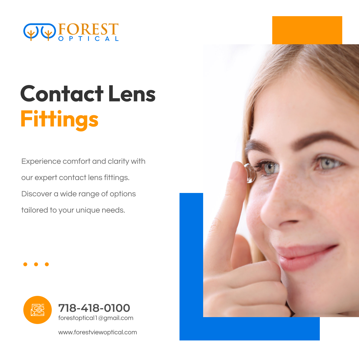 forestoptcl's tweet photo. Find the perfect contact lenses for your lifestyle. Schedule a fitting today and experience comfort and clarity like never before. 

#RidgewoodNY #OpticalGlassesStore #ContactLenses https://t.co/BQPWOpd31F