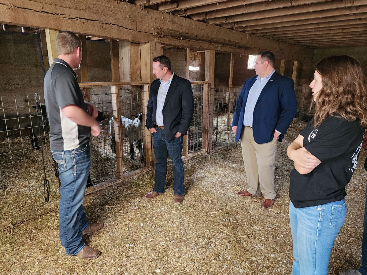 @RepMOHS provided a great tour of the Agriculture program for @EricBurlison and @ConvoyofHope this afternoon at our school farm. Many thanks to our award winning students and teachers for leading the tour. We are always proud of your efforts and love to show off your hard work!