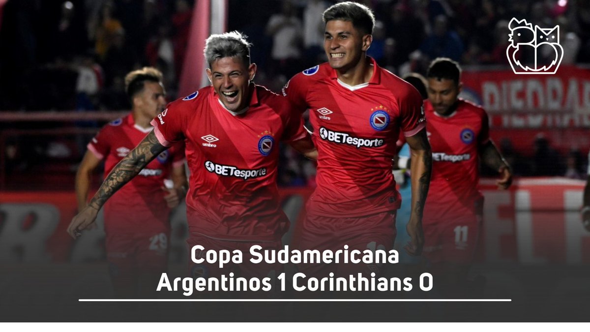 📌Por la tercera fecha de la Copa Sudamericana, Argentinos Juniors le ganó por 1 a 0 a Corinthians en La Paternal ⚽️El gol fue de: Gastón Verón 👉Vía #LaOralDeportiva