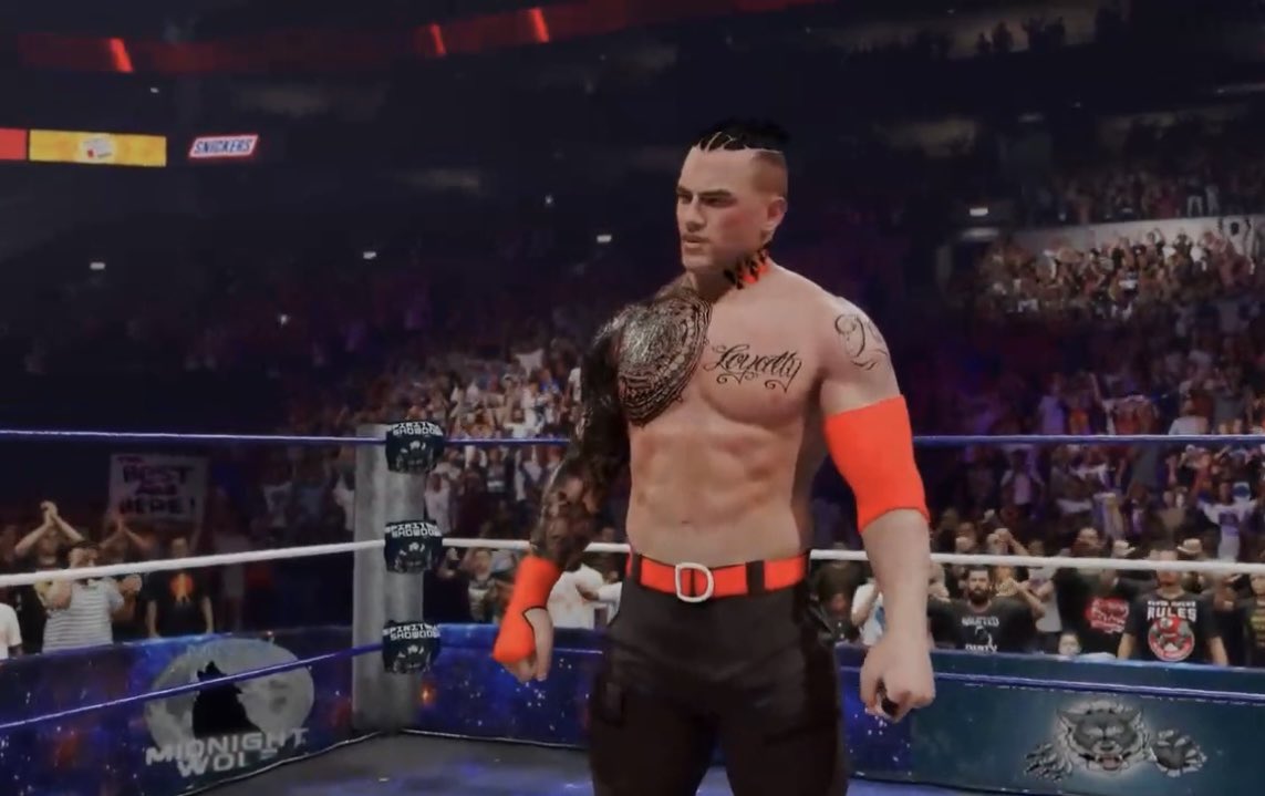 Midnight_wolf2k's tweet photo. Sean will go against Darius Cruise later tonight. https://t.co/I78JLKGwdQ